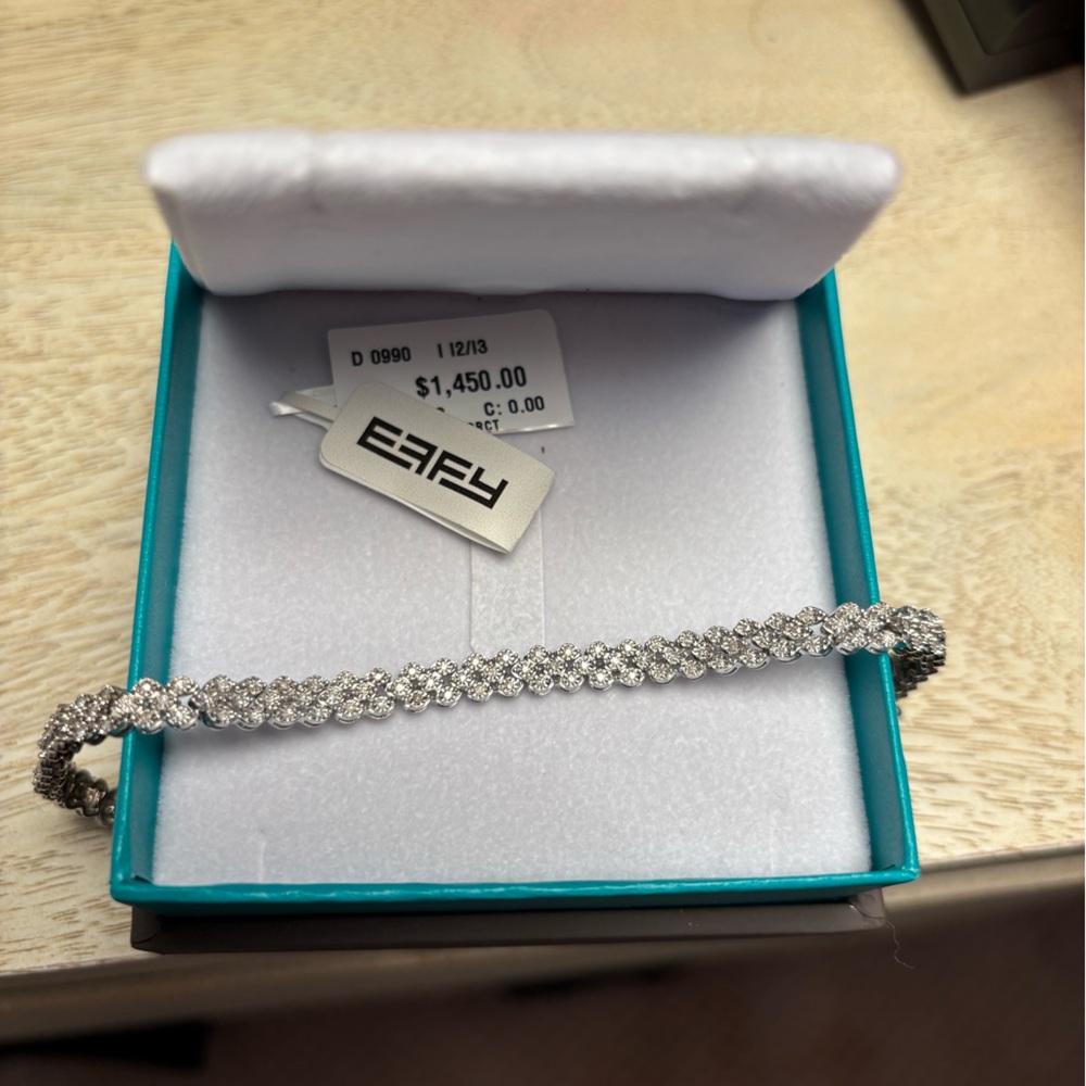 Effy Diamond Tennis Bracelet - Needs Repair